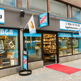 En av BGAs svenska butiker