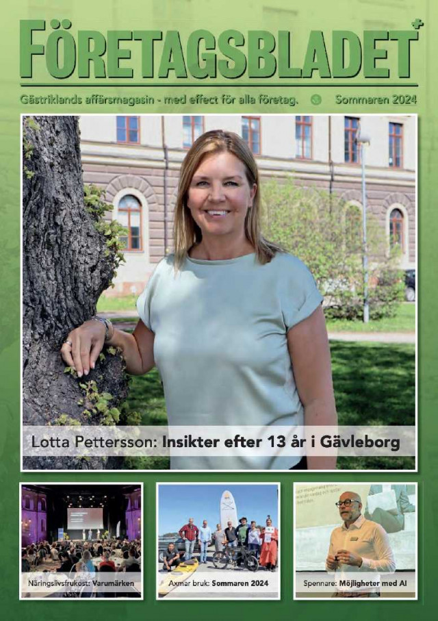 Läs sommarnumret av Företagsbladet online.