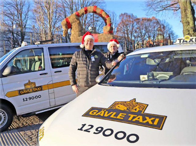 Gävle Taxi – er transportpartner till årets julfester.