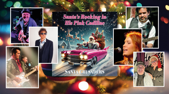 Nu släpps Santa’s Rockin’ in His Pink Cadillac, en jullåt som gör skillnad och berör.