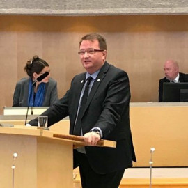 Lars BEckman, riksdagsledamot (M)